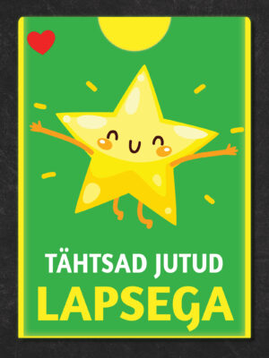 Vestluskaardid TÄHTSAD JUTUD LAPSEGA